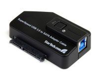 Startech.com Cable Adaptador SATA USB 3.0 SuperSpeed para Discos Duros de 2,5 o 3,5 pulgadas (USB3S2SATA)